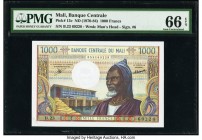 Mali Banque Centrale du Mali 1000 Francs ND (1970-84) Pick 13c PMG Gem Uncirculated 66 EPQ. 

HID09801242017

© 2020 Heritage Auctions | All Rights Re...