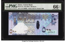 Qatar Qatar Central Bank 500 Riyals ND (2007) Pick 27a PMG Gem Uncirculated 66 EPQ. 

HID09801242017

© 2020 Heritage Auctions | All Rights Reserved