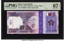 Qatar Qatar Central Bank 500 Riyals 2020 Pick 38a PMG Superb Gem Unc 67 EPQ. 

HID09801242017

© 2020 Heritage Auctions | All Rights Reserved