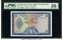 Scotland National Commercial Bank of Scotland Limited 5 Pounds 4.1.1968 Pick 275a PMG Choice About Unc 58 EPQ. 

HID09801242017

© 2020 Heritage Aucti...