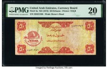 United Arab Emirates Currency Board 50 Dirhams ND (1973) Pick 4a PMG Very Fine 20. Annotations. 

HID09801242017

© 2020 Heritage Auctions | All Right...