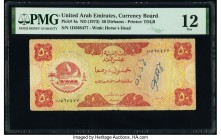 United Arab Emirates 50 Dirhams ND (1973) Pick 4a PMG Fine 12. Annotations. 

HID09801242017

© 2020 Heritage Auctions | All Rights Reserved