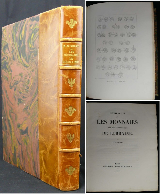 Recherches Sur Les Monnaies Des Ducs Hereditaires De Lorraine, F De Saulcy, 1841...