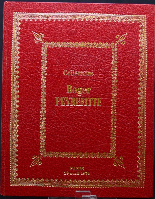 Catalogue de vente, Collection Roger Peyrefitte, Vente Vinchon 29 avril 1974
Ou...
