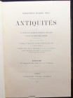 Catalogue Collection Eugéne Piot Antiquités - 1890
Couverture rigide en simili-cuir marron - Paris 1890 - Catalogue de la vente d'antiquite de la col...