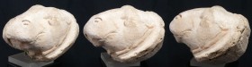 Egypte - Nouvel empire - Tête d'hippopotame en pierre - 1500 / 1000 av. J.-C. (18ème-20ème dynastie)
Grande représentation d'une tête d'hippopotame e...