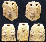 Egypte - Epoque romaine - Représentation d'un lupanar en terre cuite - 100 / 0 av. J.-C.
Probable représentation en trois dimensions, d'un lupanar en...