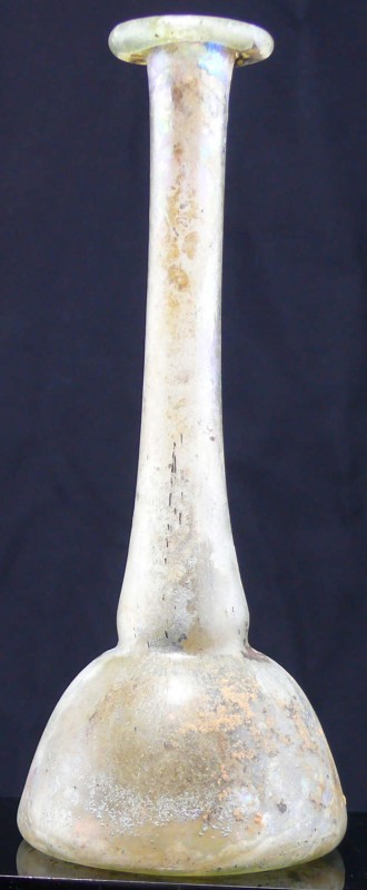 Romain - Balsamaire en verre irisé - 100 / 300 ap. J.-C.
Très beau balsamaire e...