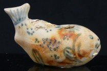 Vietnam - Dynastie Ming - Compte gouttes "poisson" - Provenant de l'épave du Hoï An. 15ème siècle
Compte gouttes en forme d'animal représentant un po...