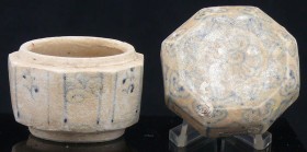 Vietnam - Dynastie Ming - Boîte à parfum - Provenant de l'épave Hoï An. 15ème siècle
Boite à parfum recouverte d'une glaçure blanche ornée d'un décor...