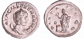 Otacilie - Antoninien (244-245, Rome) - La Piété
A/ OTACIL SEVERA AVG Buste diadémé à droite. 
R/ PIETAS AVG - Δ. La Piété debout à gauche, levant l...