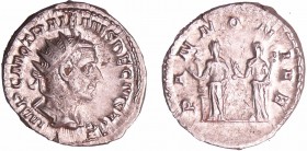 Trajan Dèce - Antoninien (250-251, Rome) - Les Pannonies
A/ IMP C M Q TRAIANVS DECIVS AVG Buste radié et drapé à droite. 
R/ PANNONIAE. Les Pannonie...