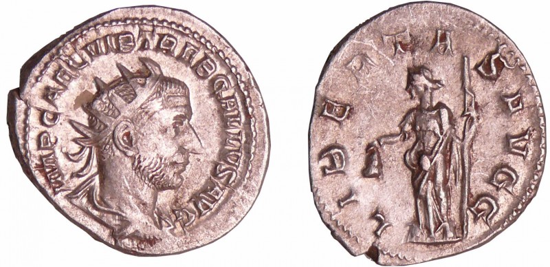 Trébonien Galle - Antoninien (251, Milan) - La Liberté
A/ IMP CAE C VIB TREB GA...