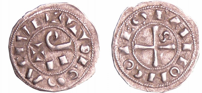 Languedoc - Toulouse - Raymond VII - Obole
Raymond V, VI, VII (1148-1249). A/ T...
