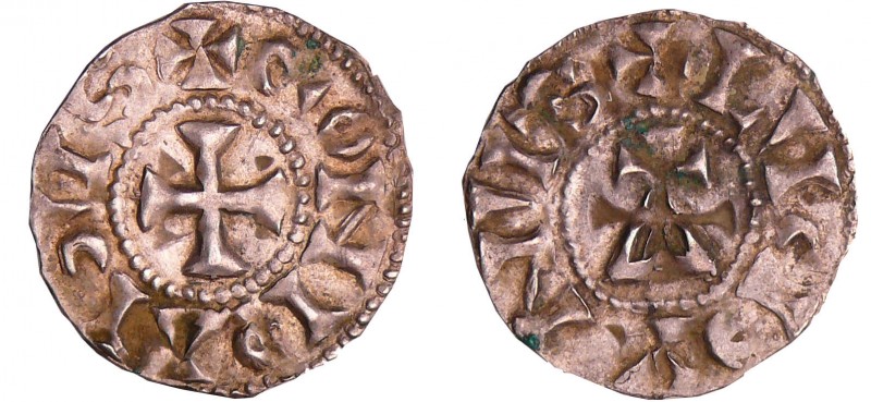 Lyonnais - Conrad Le Salique - Denier
Conrad Le Salique (1033-1056). A/ CONRADV...