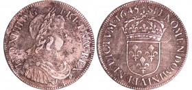 Louis XIV (1643-1715) - ½ écu à la mèche courte - 1645 A (Paris)
TTB
L4L.151-Ga.168
Ar ; 12.78 gr ; 32 mm