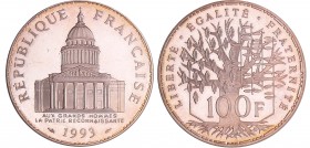 Cinquième république (1959- ) - 100 francs Panthéon 1993 Belle Epreuve
BE
Ga.898-F.451
Ar ; 15 gr ; 31 mm
Monnaie frappée à 5.309 exemplaires....