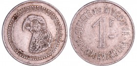 Madagascar - Monnaie de nécessité - 1 franc (1920)
TTB
Lecompte.85
Al ; 2.30 gr ; 32 mm