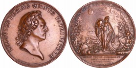 Louis XV - Médaille - Rattachement de la Corse à la France, par Roëttiers, 1770 Paris
SUP
Br ; 166.40 gr ; 64 mm
Tranche lisse.