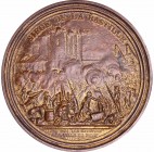 Révolution française - Médaille uniface - Prise de la Bastille 1789
SUP
Henin.22
Br / doré ; 69.81 gr ; 82 mm