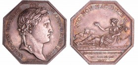Jeton en argent - Napoléon 1er, commerce de Bordeaux 1807
SUP
Bramsen.705-Julius.1866
Ar ; 15.85 gr ; 32 mm
Tranche brute.