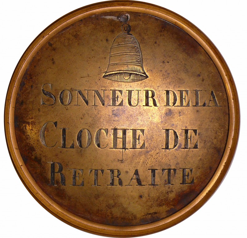 Médaille - Sonneur de la cloche de retraite
SUP
Cuivre et laiton ; 53.75 gr ; ...