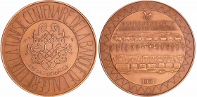 Algérie - Centenaire de la Banque de l'Algérie et de la Tunisie par Coëffin, 1951 Paris
SPL
Esc.166
Br ; 145.36 gr ; 77 mm
Médaille vendue dans so...