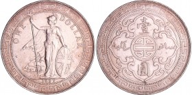 Inde britannique - Victoria (1837-1901) - Trade dollar 1899 B (Bombay)
SUP
KM#T5
Ar ; 26.94 gr ; 39 mm