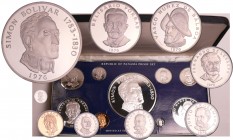Panama - Coffret Proof 1976 9 monnaies
FDC
KM#PS.15
 ; ; 
Poids de monnaies en argent 200 gr.