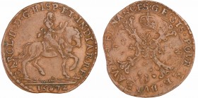 Pays-Bas méridionaux - Jeton - Bureau des Finances, 1672 Anvers
TTB
Dugn.4294
Cu ; 6.99 gr ; 33 mm