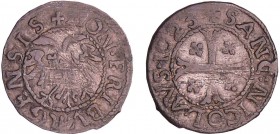 Suisse - Canton de Fribourg - kreuzer 1623
TTB
KMZ.2-269
Bill ; 1.53 gr ; 19 mm