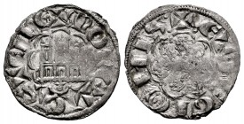 Kingdom of Castille and Leon. Alfonso X (1252-1284). Noven. Coruña. (Abm-264). (Bautista-395). Ve. 0,79 g. Scallop below the castle. VF. Est...25,00. ...