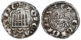 Kingdom of Castille and Leon. Alfonso X (1252-1284). Noven. Cuenca. (Abm-266.1). (Bautista-397). Ve. 0,83 g. Bowl below castle. Choice VF. Est...25,00...