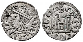 Kingdom of Castille and Leon. Sancho IV (1284-1295). Cornado. León. (Bautista-430.1). Ve. 0,79 g. L and star on the sides of the central cross. Rich b...