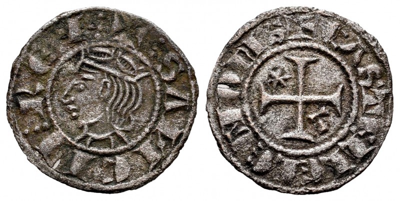 Kingdom of Castille and Leon. Sancho IV (1284-1295). Seisen or Meaja Coronada. T...