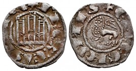 Kingdom of Castille and Leon. Fernando IV (1295-1312). Pepion. Burgos. (Abm-319). (Bautista-450). Ve. 0,76 g. B below castle. Almost VF. Est...20,00. ...