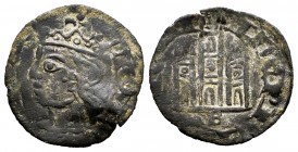 Kingdom of Castille and Leon. Aymar VI de poitiers. Cornado. Burgos. Santa Ors type. (Abm-346). (Bautista-498.1). (Numisma 251-Pag. 256). Anv.: AORS (...