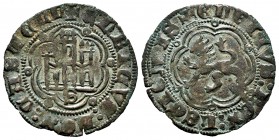 Kingdom of Castille and Leon. Enrique III (1390-1406). Blanca. Sevilla. (Abm-602). (Bautista-767 var). Anv.: + ENRICVS : REX : CASTELL. Rev.: + ENRICV...