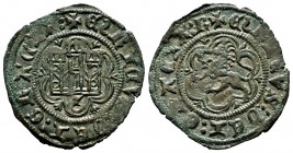 Kingdom of Castille and Leon. Enrique III (1390-1406). Blanca. Cuenca. (Abm-600). (Bautista-768 var). Anv.: + ENRICVS : DEI : GRACIA : . Rev.: + ENRIC...