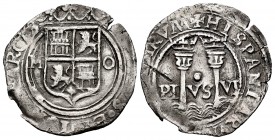 Charles-Joanna (1504-1555). 1 real. México. M-O. (Cal-74 var). Ag. 3,13 g. Without roundel above the mintmark. Rare. Almost VF. Est...100,00. 


SP...