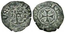 Charles I (1516-1556). Cornado. Pamplona. Minted in the name of Fernando the Catholic. (Cal-40). Ae. 0,80 g. F between ermines. Almost VF. Est...20,00...