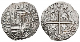 Philip II (1556-1598). 1 real. Valladolid. A. (Cal-296). Ag. 3,32 g. Jirones flanked by dots. Scarce. VF. Est...120,00. 


SPANISH DESCRIPTION: Fel...