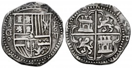 Philip II (1556-1598). 4 reales. Granada. F. (Cal-484). Ag. 11,87 g. It was in hoop. Scarce. VF. Est...250,00. 


SPANISH DESCRIPTION: Felipe II (1...