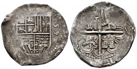 Philip II (1556-1598). 8 reales. 1591/0. Sevilla. (H). (Cal-732). Ag. 27,45 g. Sharply struck. Clear overdate. Rare. Choice VF. Est...300,00. 


SP...