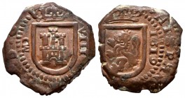 Philip III (1598-1621). 8 maravedis. 1619. Madrid. (Cal-306). (Jarabo-Sanahuja-D105). Ae. 6,14 g. Choice VF/VF. Est...20,00. 


SPANISH DESCRIPTION...