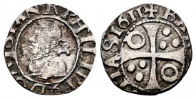 Philip III (1598-1621). 1/2 croat. 1611. Barcelona. (Cal-369). Ag. 0,71 g. Clipped. Almost VF. Est...35,00. 


SPANISH DESCRIPTION: Felipe III (159...