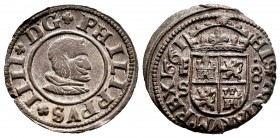 Philip IV (1621-1665). 8 maravedis. 1661. Segovia. S. (Cal-393). Ae. 2,65 g. Choice VF. Est...35,00. 


SPANISH DESCRIPTION: Felipe IV (1621-1665)....