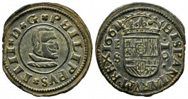 Philip IV (1621-1665). 16 maravedis. 1661. Segovia. S. (Cal-486). Ae. 4,03 g. XF/Almost XF. Est...40,00. 


SPANISH DESCRIPTION: Felipe IV (1621-16...