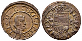 Philip IV (1621-1665). 16 maravedis. 1663. Valladolid. M. (Cal-510). Ae. 3,22 g. Choice VF/Almost VF. Est...30,00. 


SPANISH DESCRIPTION: Felipe I...