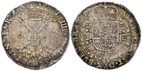 Philip IV (1621-1665). 1 patagon. 1632. Antwerpen. (Vti-938). (Vanhoudt-645 AN). Ag. 28,04 g. Tone. VF. Est...150,00. 


SPANISH DESCRIPTION: Felip...